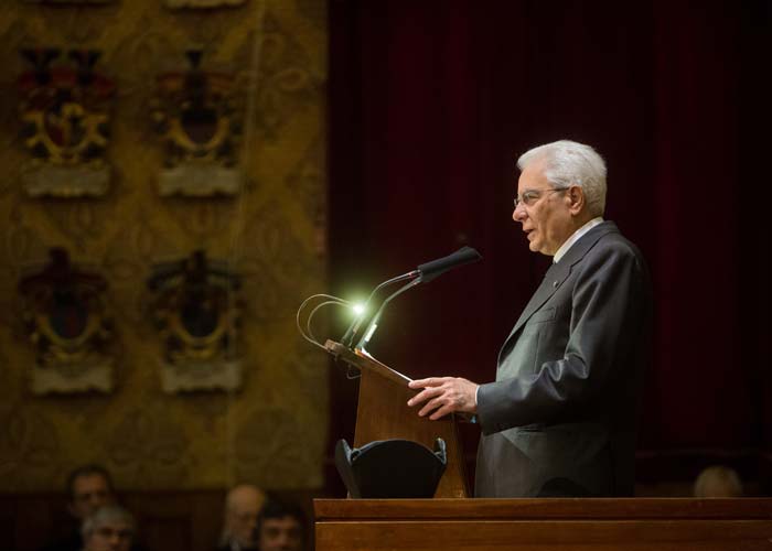 Il discorso di Sergio Mattarella in Aula Magna