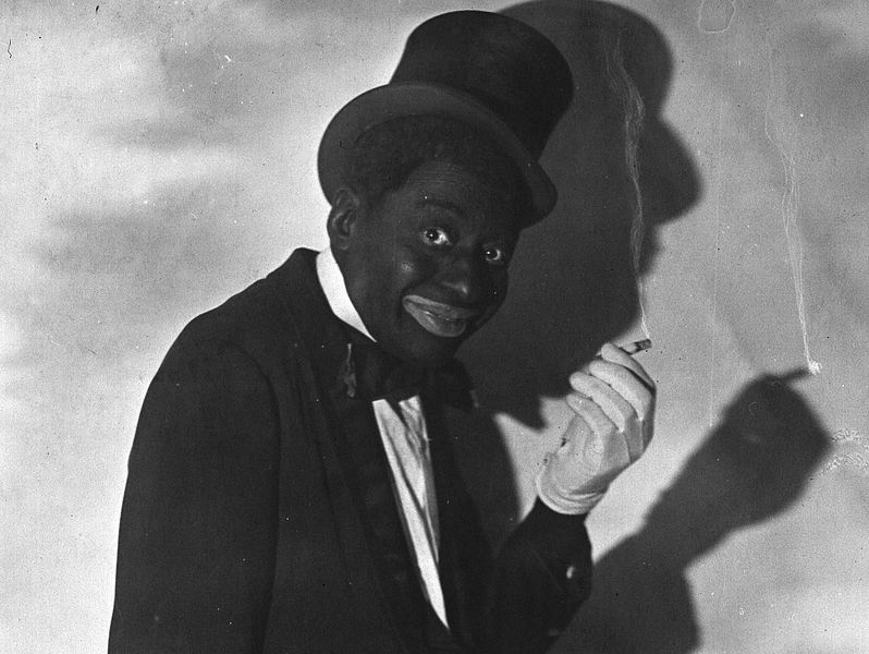 Bert Williams in blackface