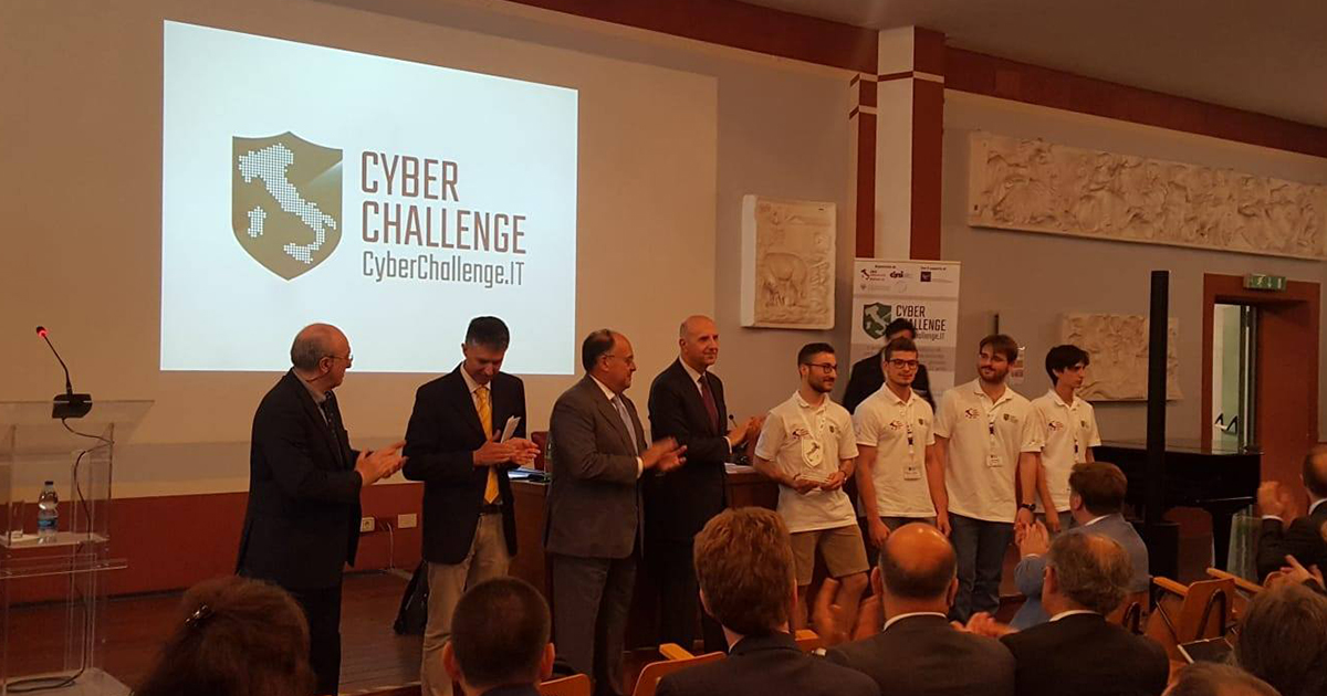 cyberchallenge-spritzers-vittoria-premiazione