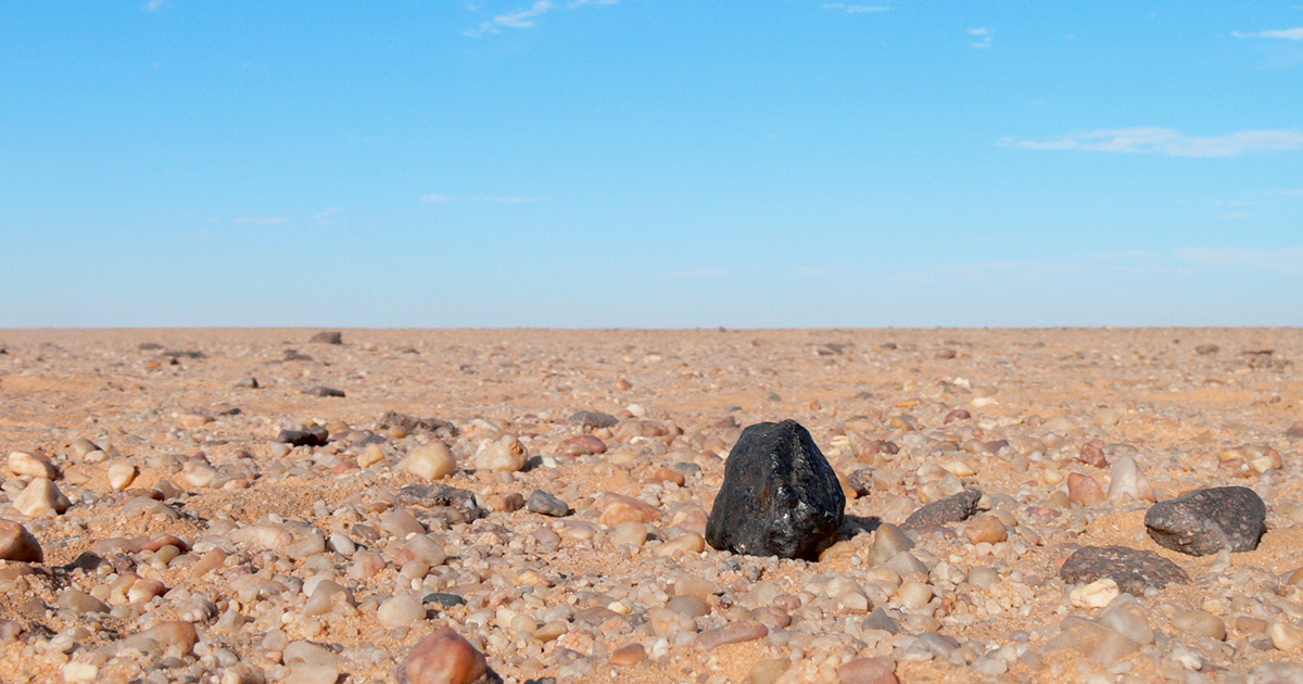 frammento di meteorite