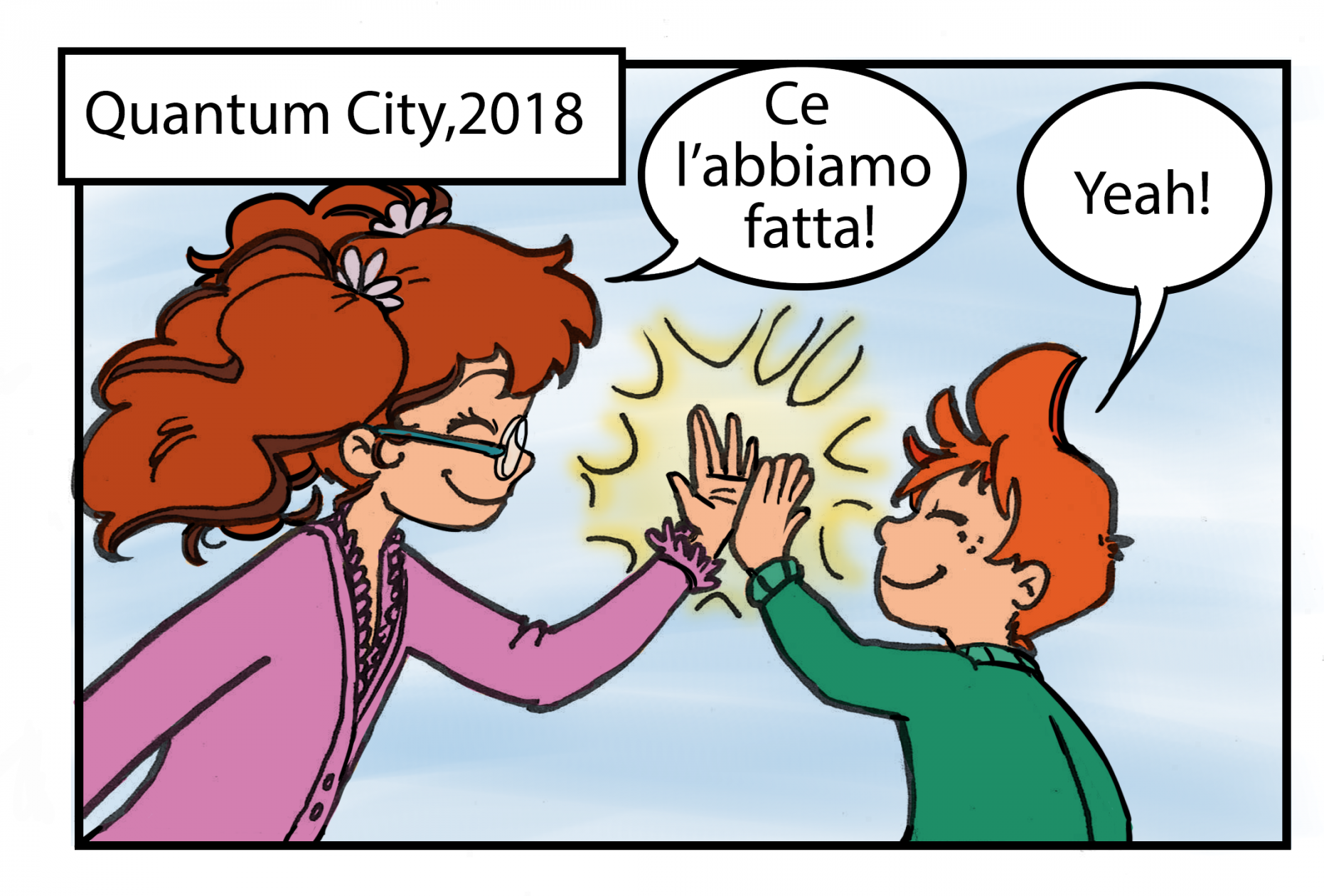 Il fumetto di Planck