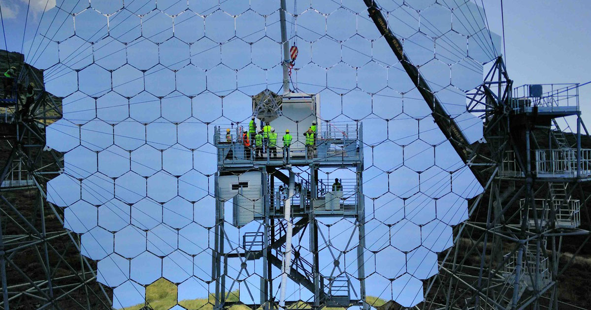 Il large sized telescope alle Canarie