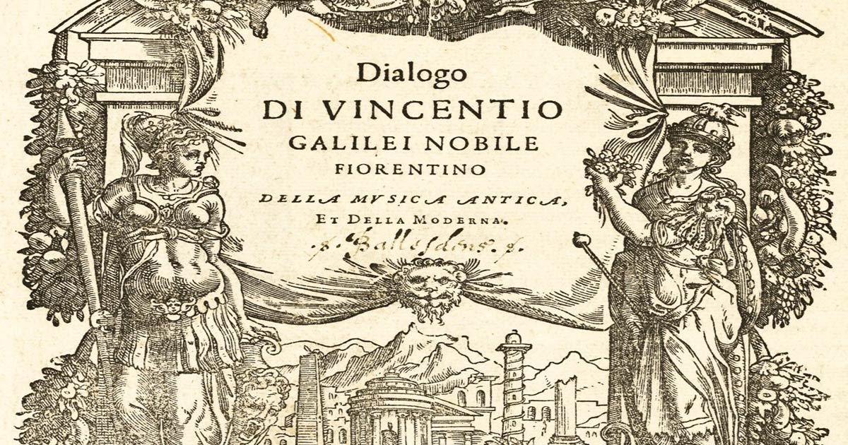 Dialogo della musica antica e della moderna