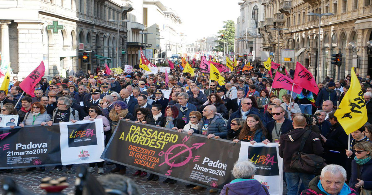 manifestazione a padova 21 marzo 2019