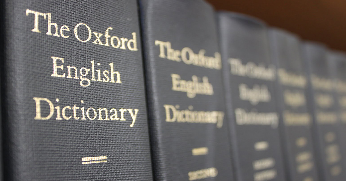 Oxford english dictionary