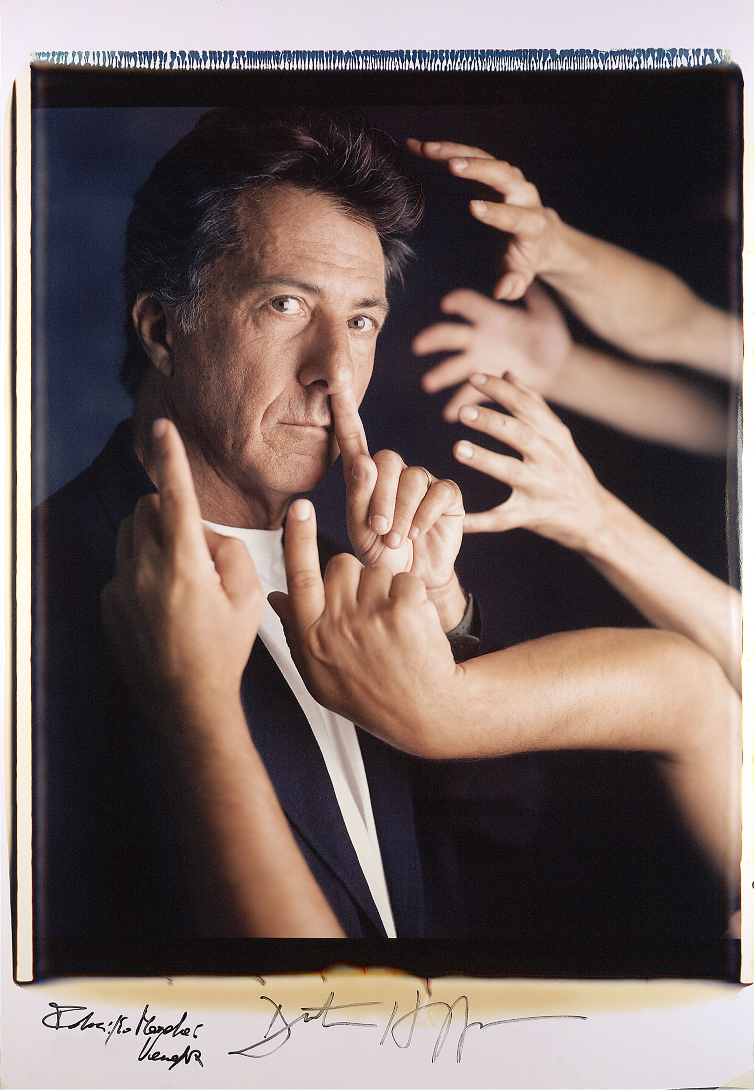 Dustin Hoffman, Venezia 1996 (foto di Fabrizio Marchesi/ Photomovie)