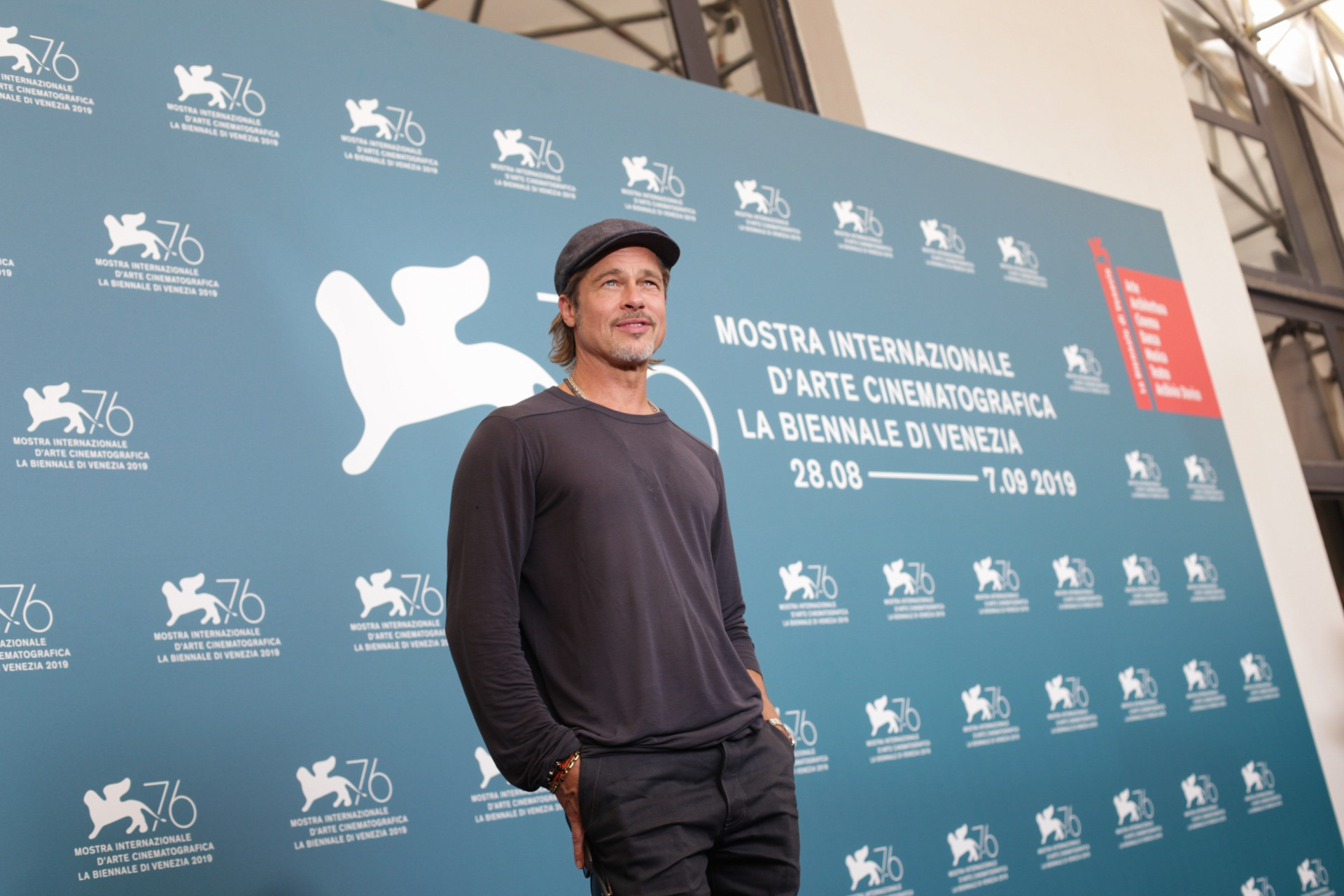 brad pitt a venezia