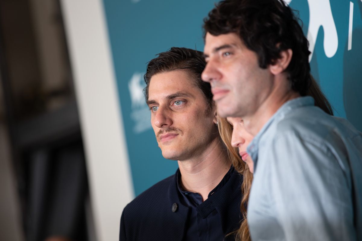 Luca Marinelli e Pietro Marcello  (foto Massimo Pistore / Pixu Studio)