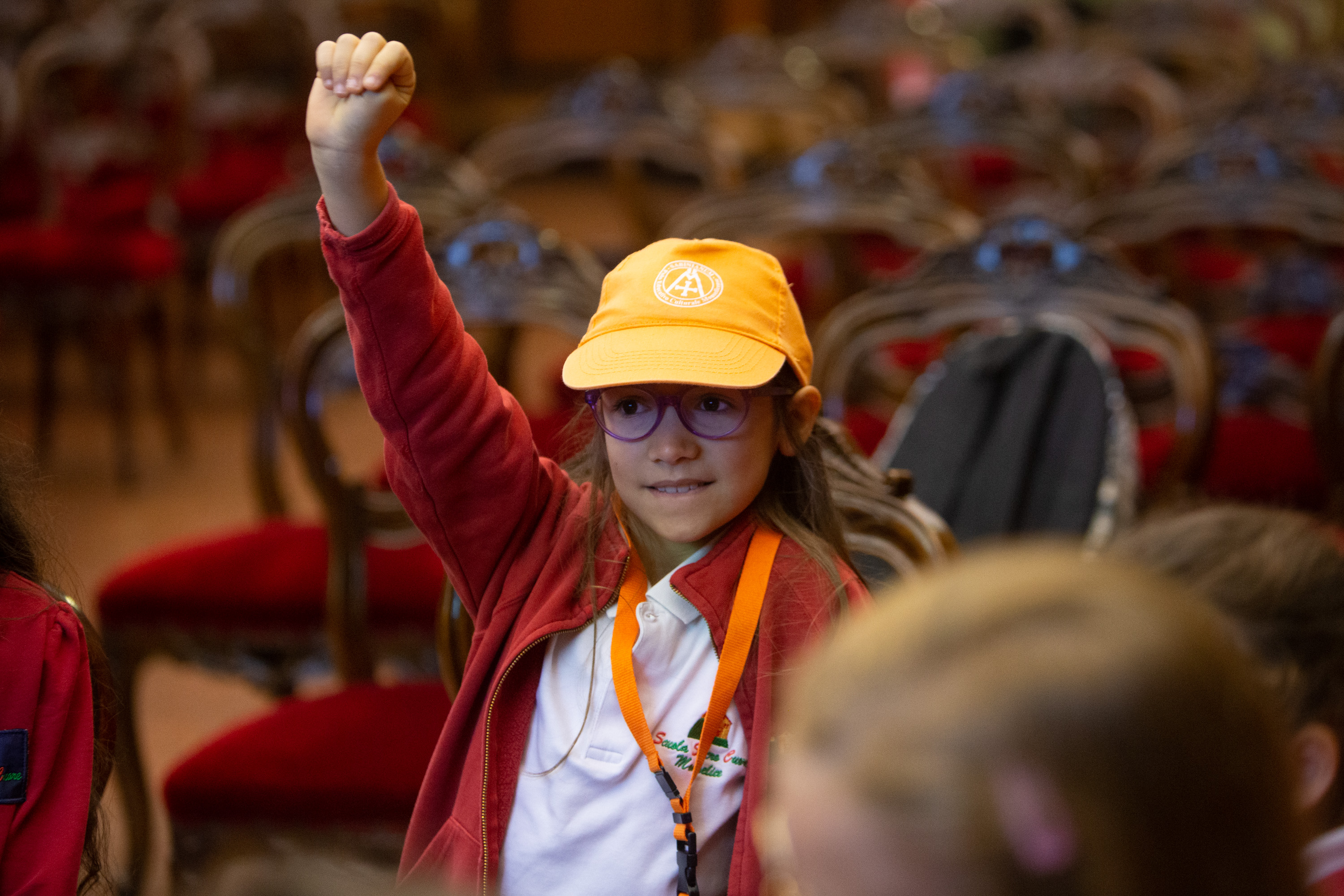 "Reporter per un giorno", Kids university 2019 - Archivio antico, Palazzo Bo, Università degli studi di Padova (foto: Andrea Signori)