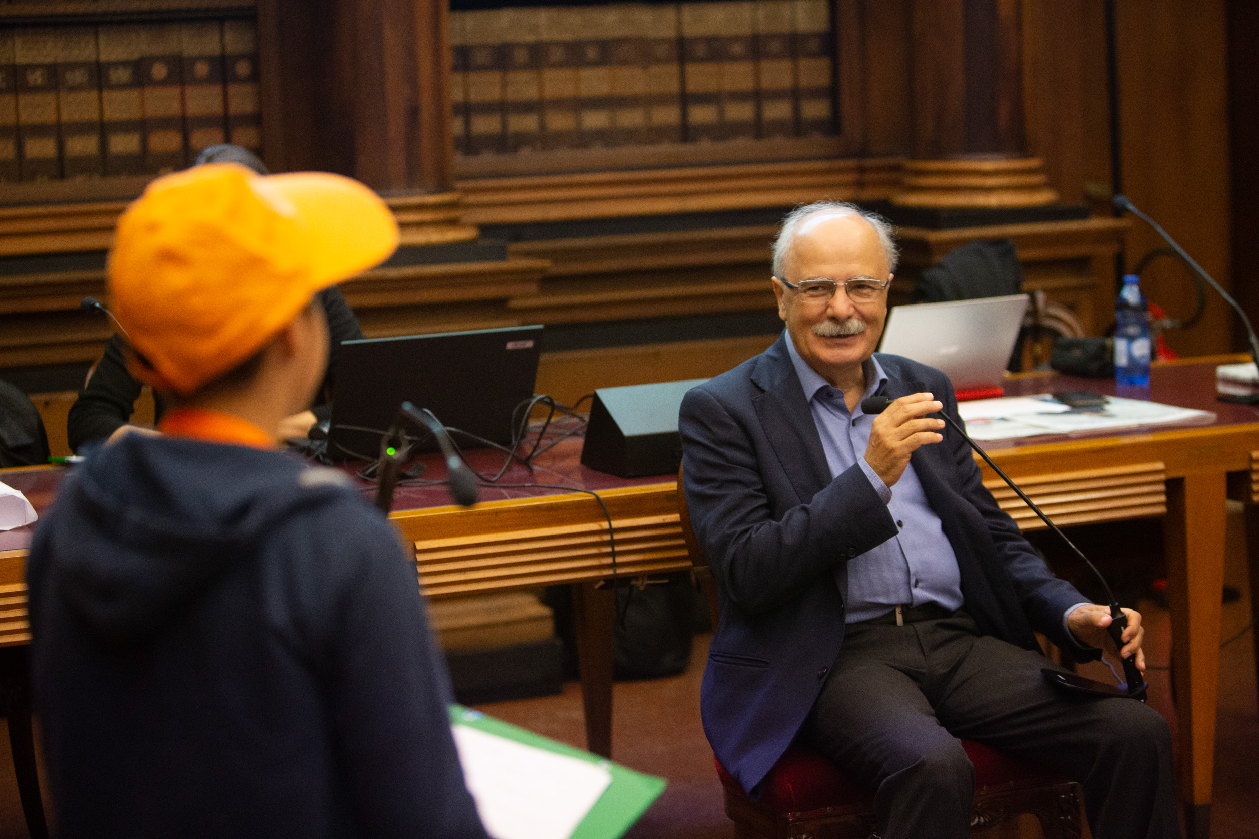 "Reporter per un giorno", Kids university 2019 - Archivio antico, Palazzo Bo, Università degli studi di Padova (foto: Andrea Signori)