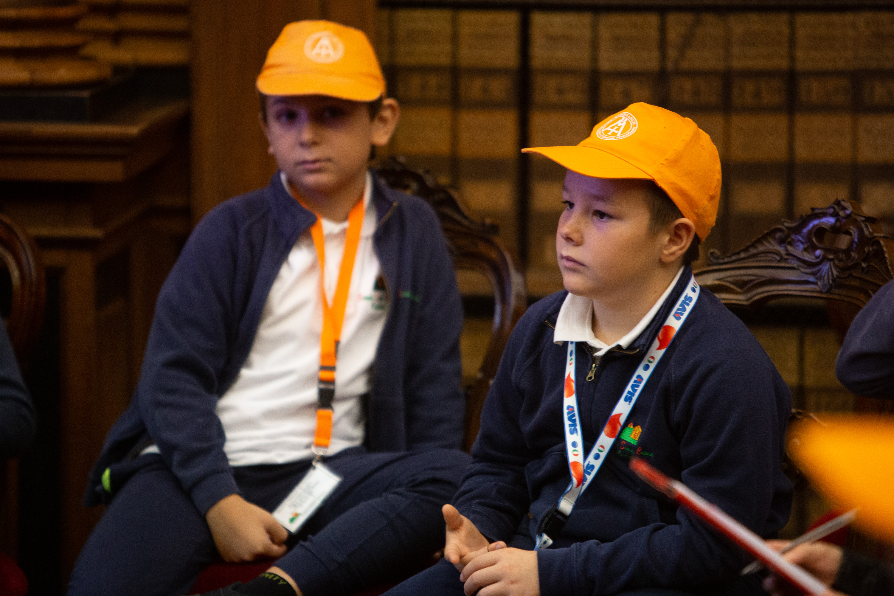 "Reporter per un giorno", Kids university 2019 - Archivio antico, Palazzo Bo, Università degli studi di Padova (foto: Andrea Signori)