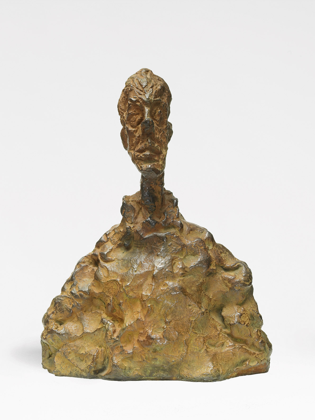 Alberto Giacometti, Buste de Diego, 1954 circa bronzo, cm 26,5 x 20,5 x 11 Saint-Paul-de-Vence, Fondation Marguerite et Aimé Maeght © Claude Germain - Archives Fondation Maeght (Francia) © Alberto Giacometti Estate / by SIAE in Italy 2019