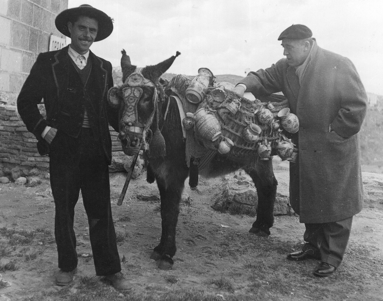 Zavattini a Toledo, 1954 (ACZ, fotografie 806)