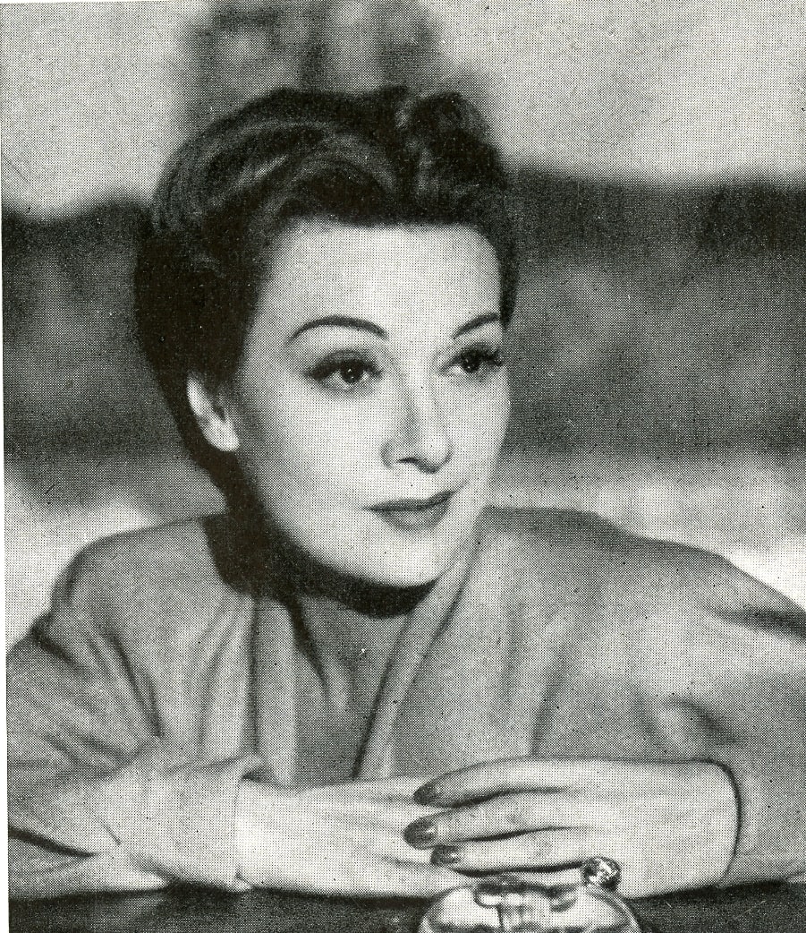 Edwige Feuillère 11. Festival Internazionale del Teatro La Dame aux Camélias 1950  Foto: Giacomelli