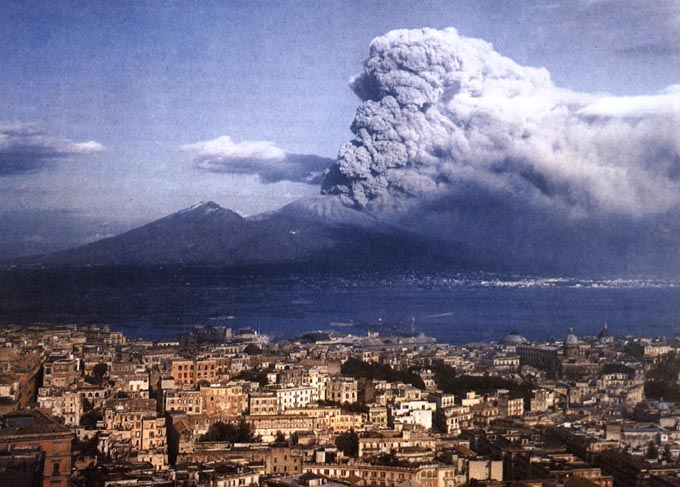 eruzione vesuvio