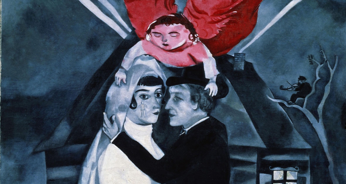 Marc Chagall, Il matrimonio, 1918