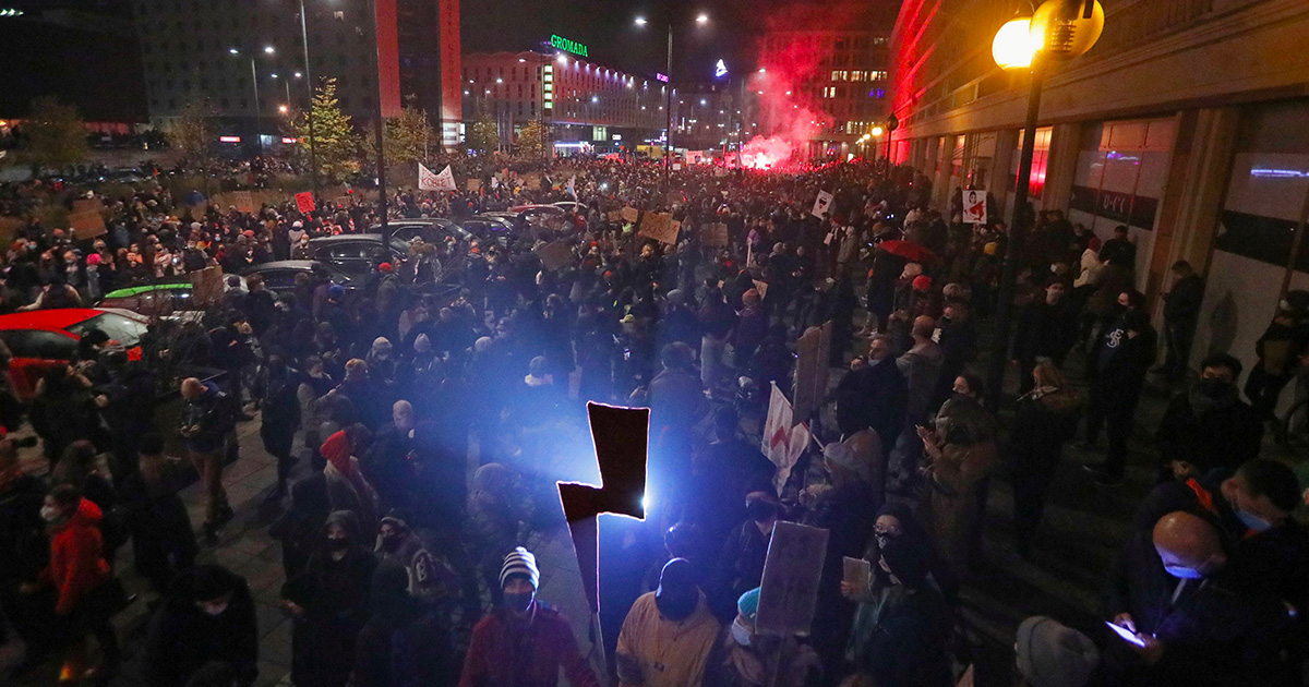 Proteste a Varsavia