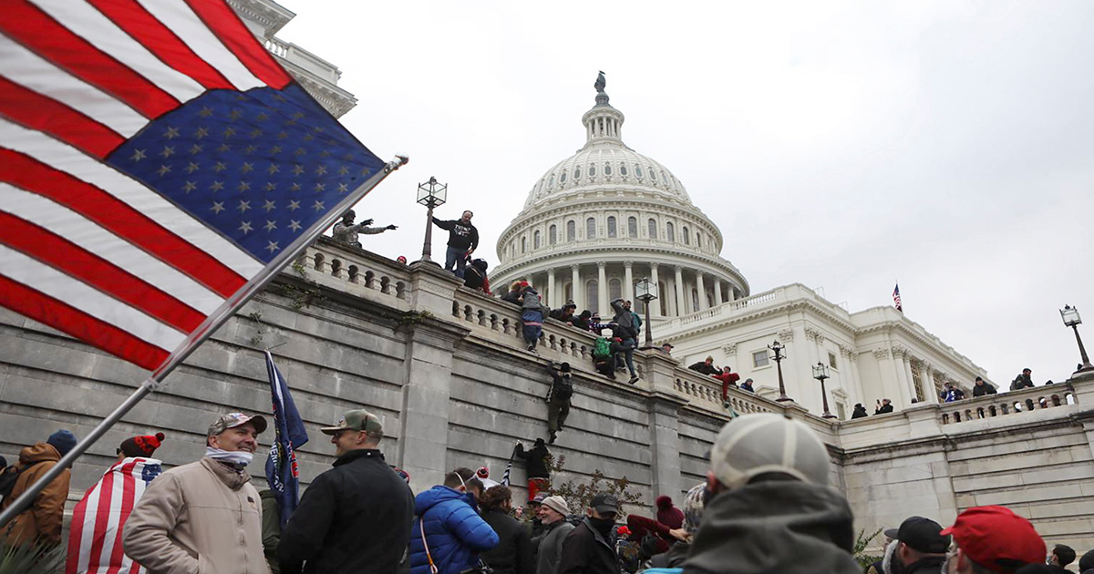 Assalto al campidoglio, Washington