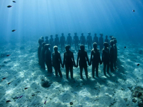 Vicissitudes, Grenada, 2006. Image credit: Jason deCaires Taylor, @jasondecairestaylor. 