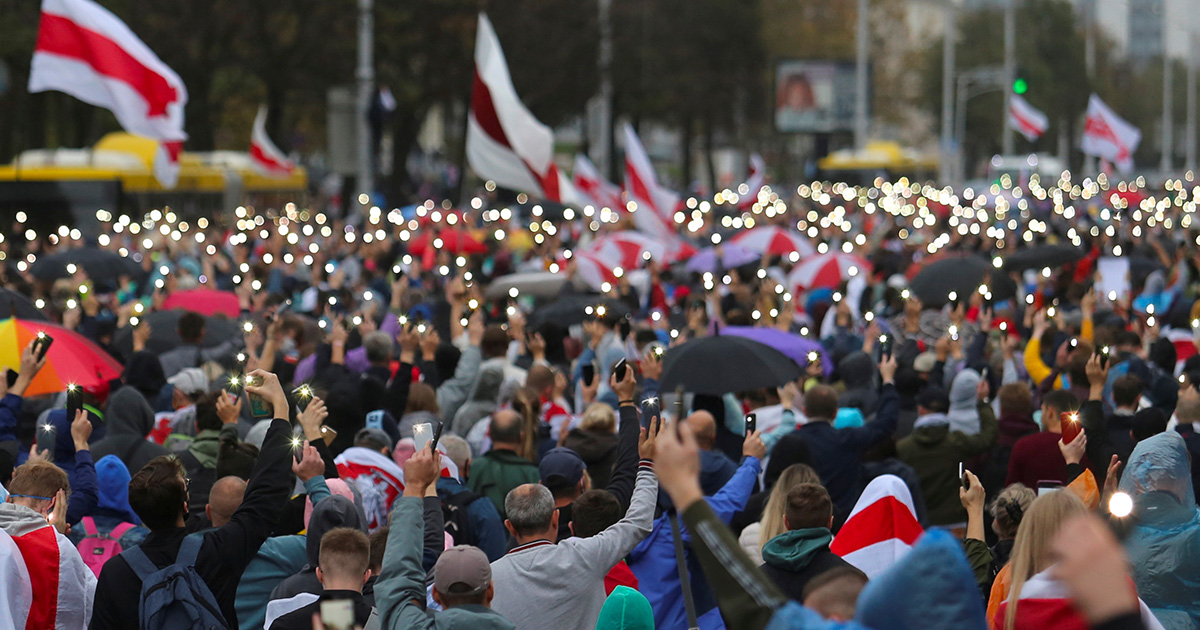 Bielorussia, proteste in piazza contro Lukashenko