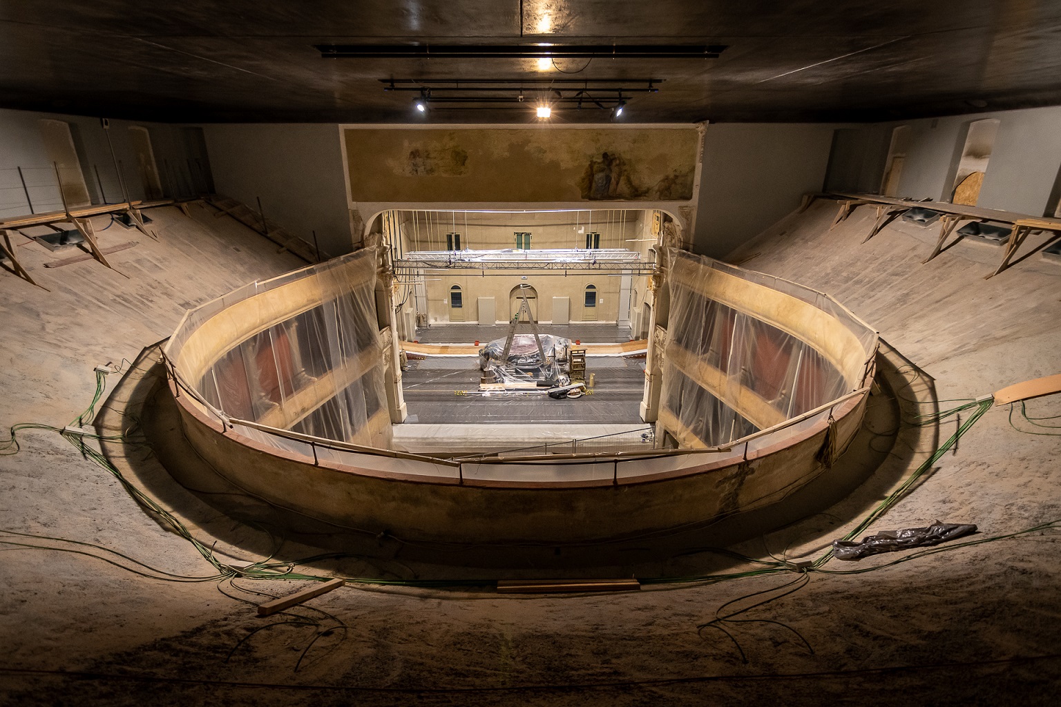 Restauro del Teatro Civico di Schio, foto: Luigi De Frenza