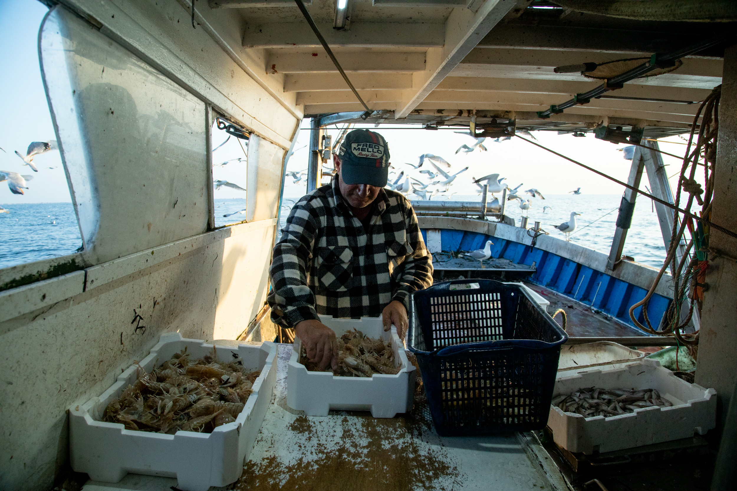 I pescatori di Chioggia. Fotografie di Andrea Signori