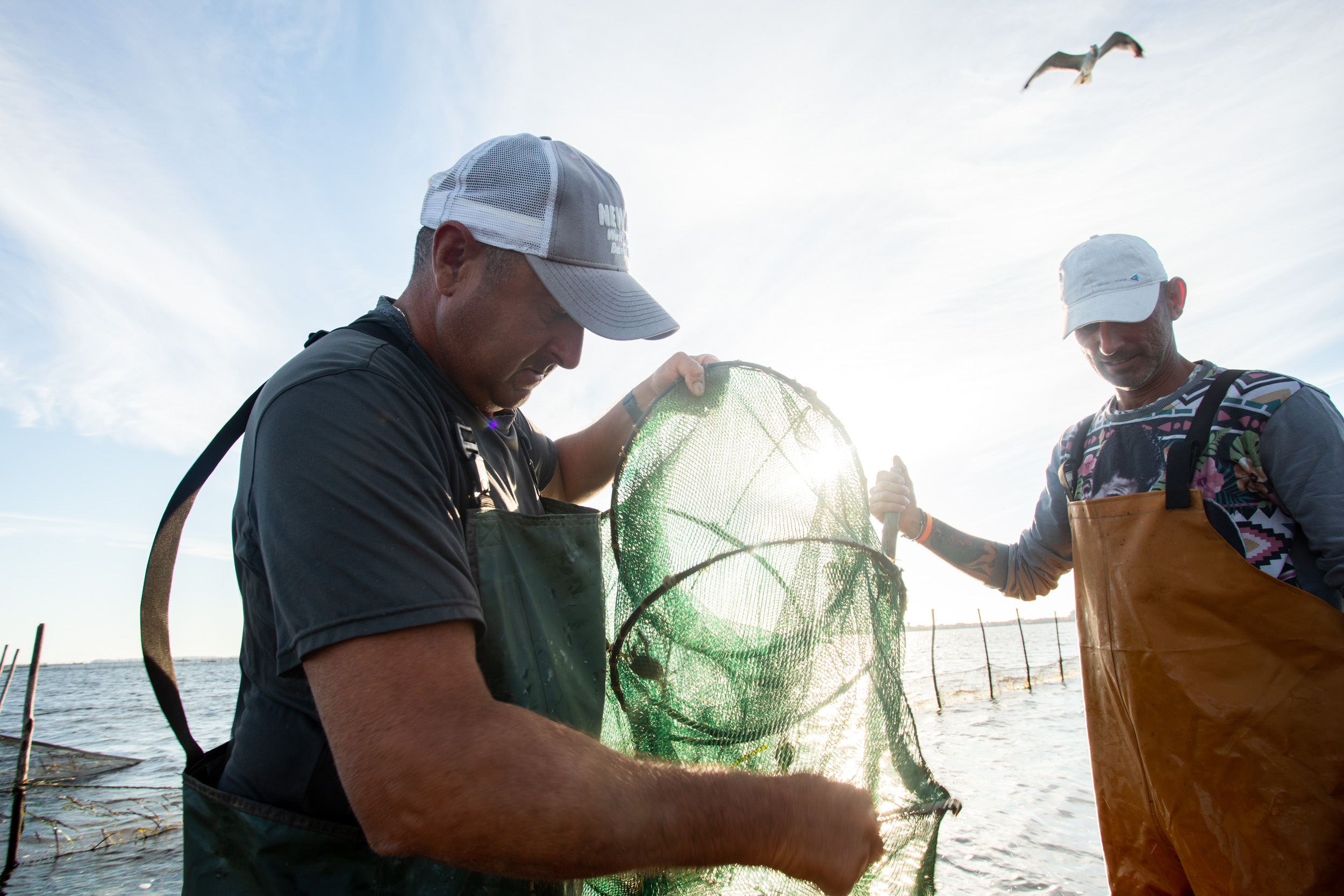 I pescatori di Chioggia. Fotografie di Massimo Pistore