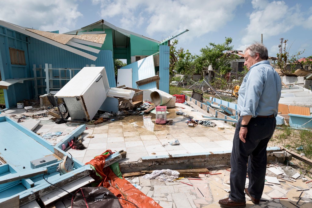 Guterres a Barbuda