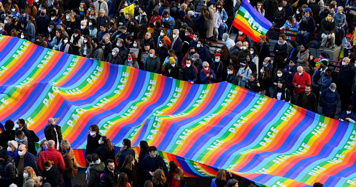 Manifestazione per la pace, Milano