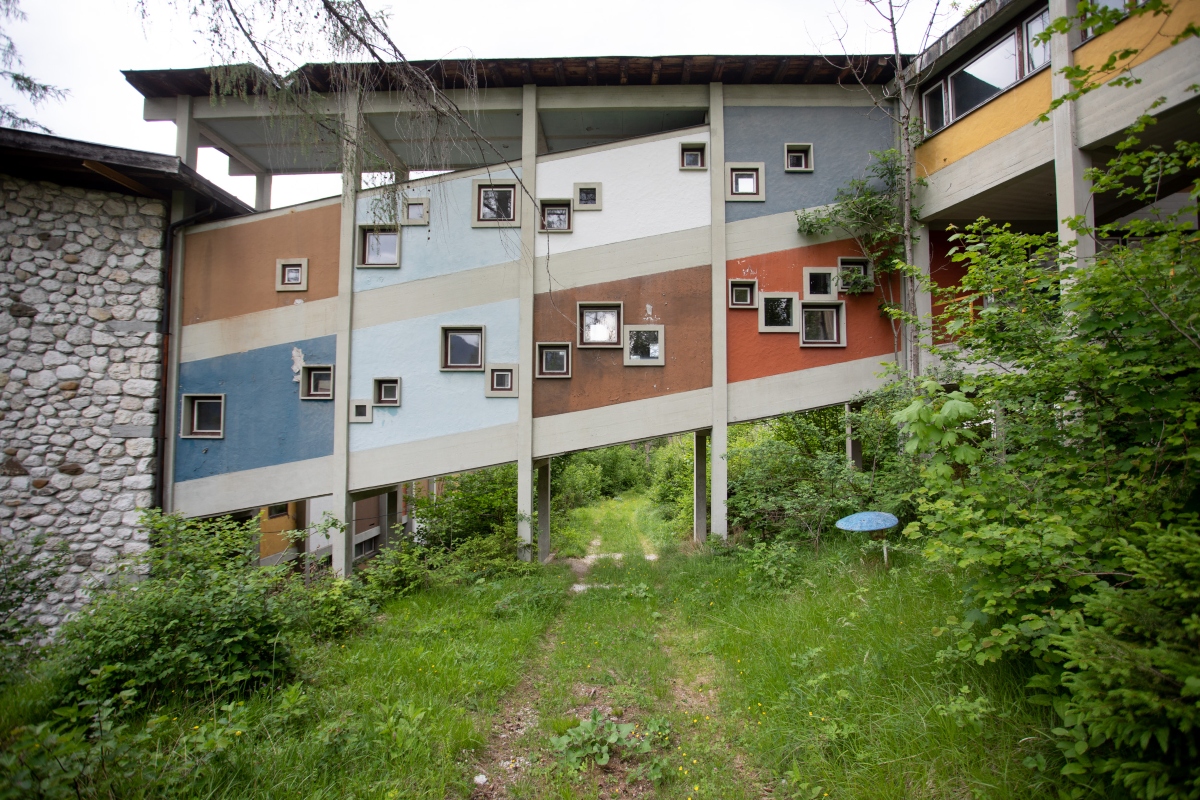 Ex Villaggio Eni, Borca di Cadore (Belluno). Foto: Massimo Pistore