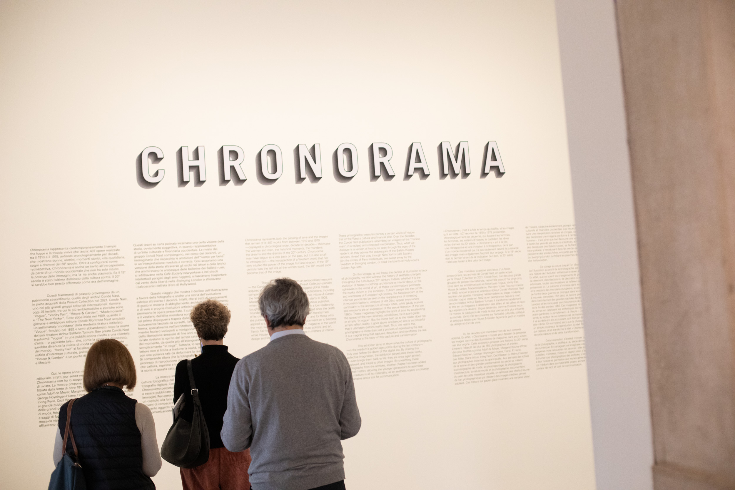 "Chronorama", Palazzo Grassi, Venezia. Foto: Massimo Pistore