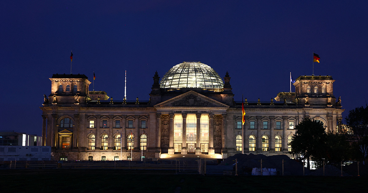 Il Reichstag a Berlino. Foto: Reuters