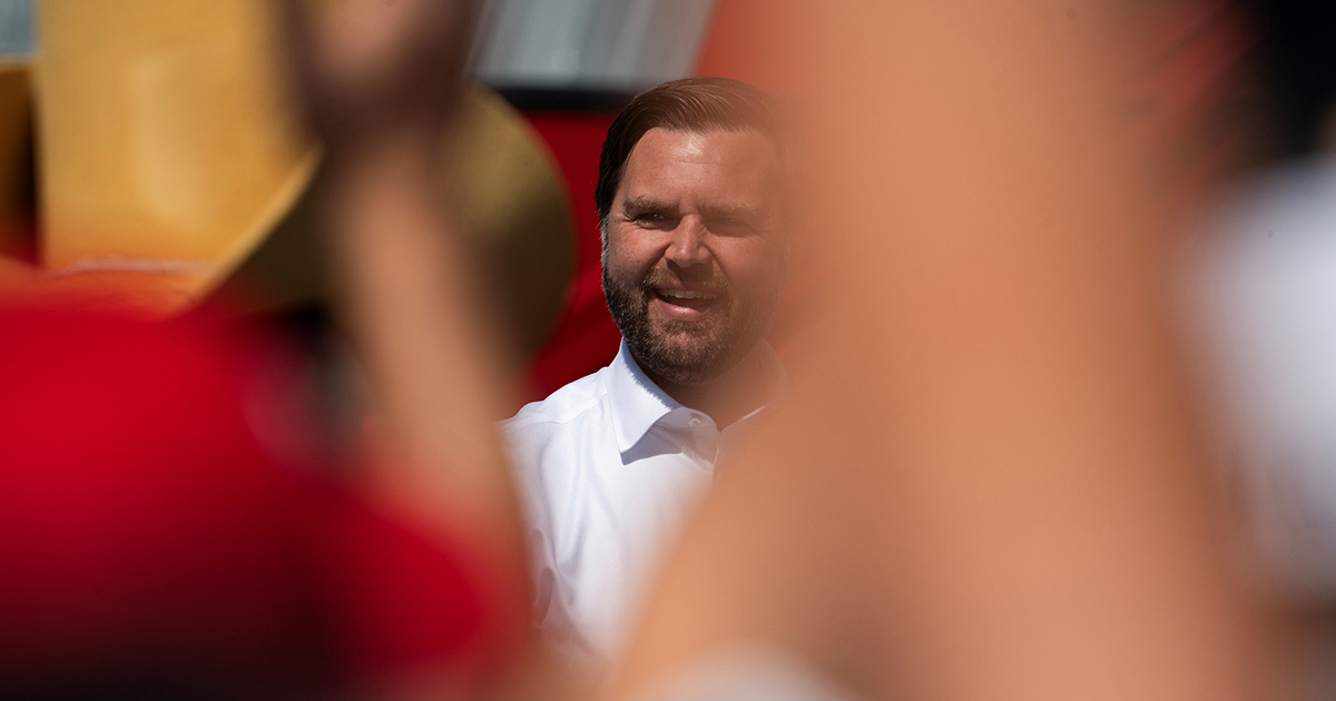 JD Vance, candidato per il partito repubblicano alla vicepresidenza degli Stati Uniti. Foto: Reuters