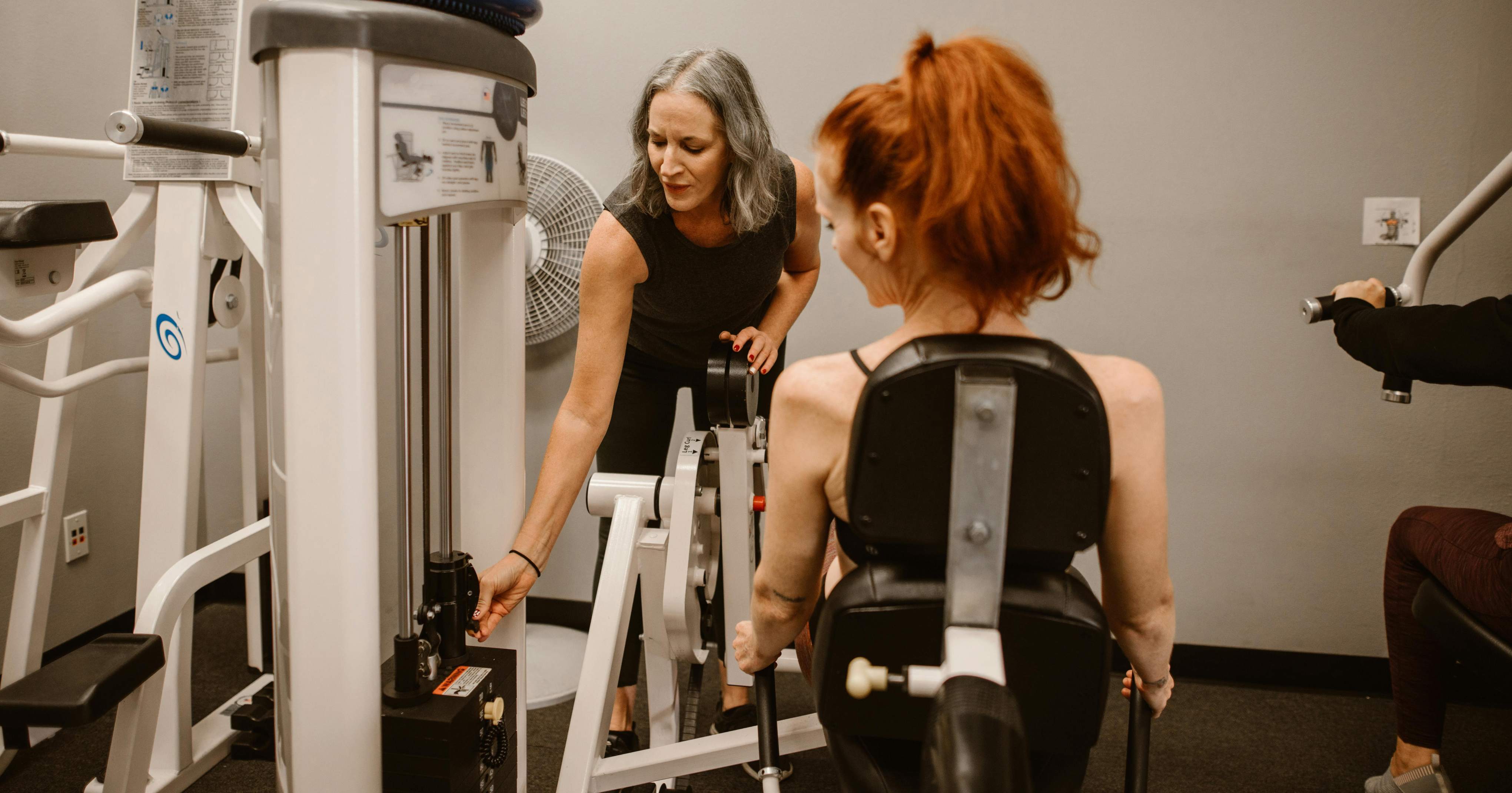 Donne in palestra