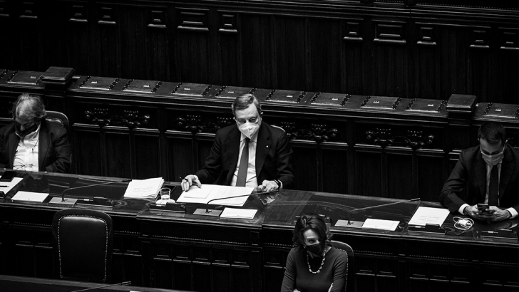 Mario Draghi, Foto Contrasto