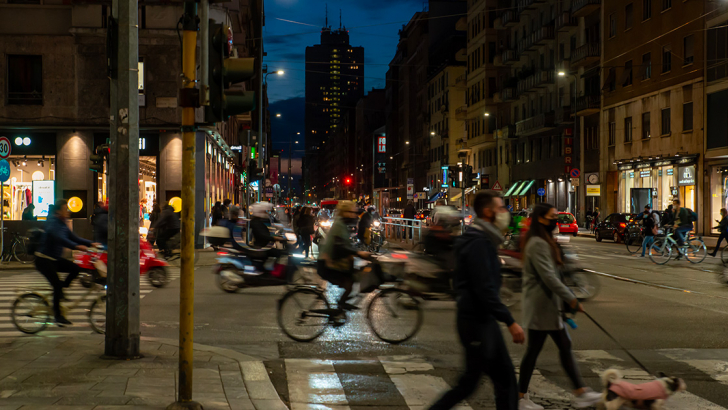 La città di Milano. Foto: Contrasto