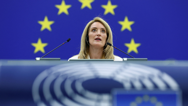 Roberta Metsola, nuova presidente del Parlamento Ue. Foto: Reuters